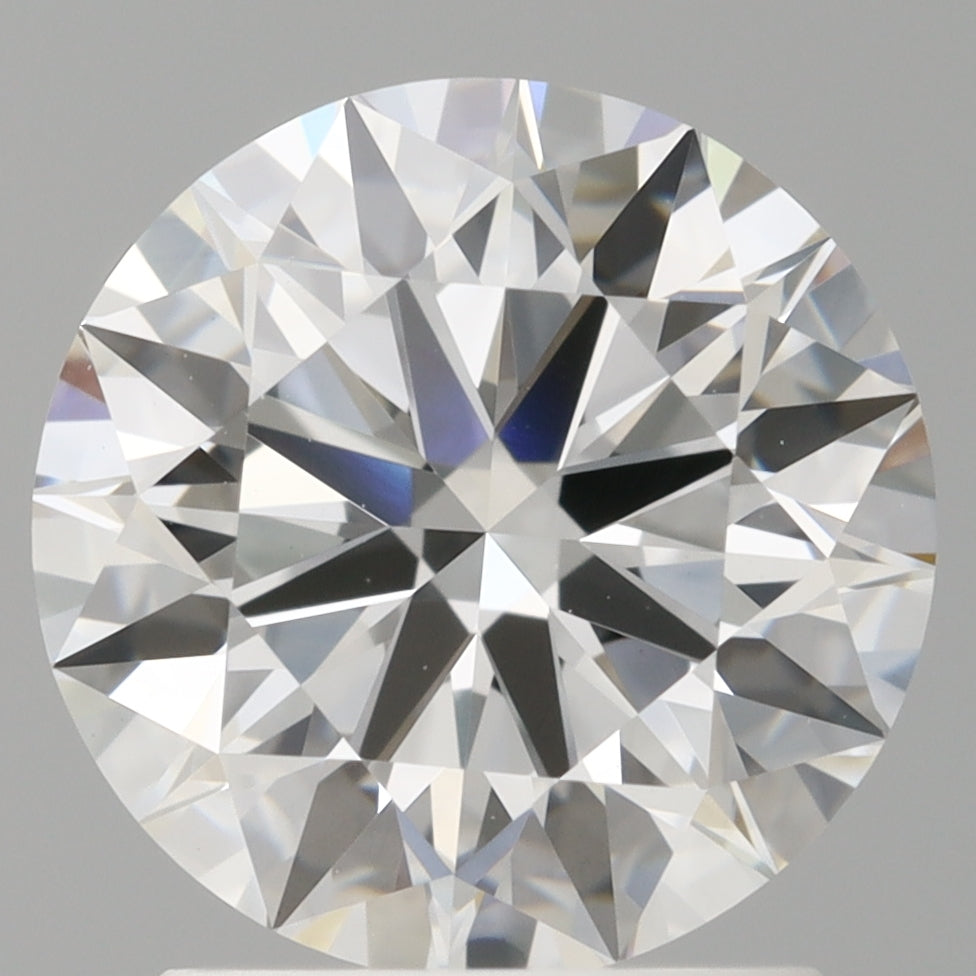 2.03 Carat Round Shaped, Ideal Cut, E Color, VVS2 Clarity, IGI Certified Lab Grown Diamond