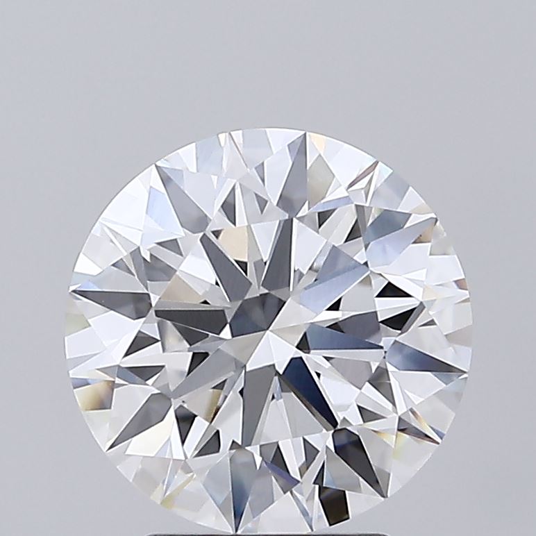 3.01 Carat Round Shaped, Ideal Cut, D Color, VS2 Clarity, IGI Certified Lab Grown Diamond