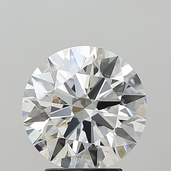 3.10 Carat Round Shaped, Ideal Cut, F Color, VVS2 Clarity, IGI Certified Lab Grown Diamond