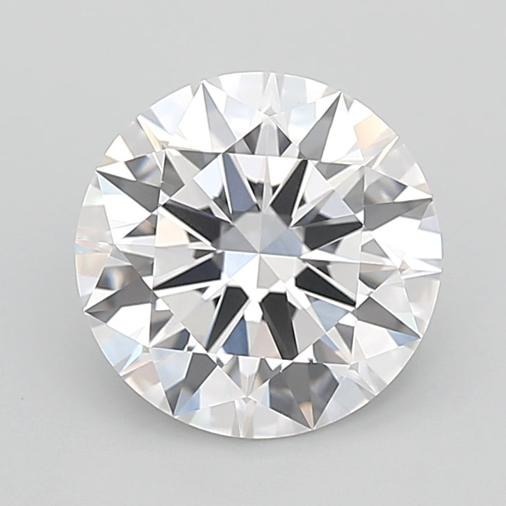 4.01 Carat Round Shaped, Ideal Cut, E Color, VVS2 Clarity, IGI Certified Lab Grown Diamond