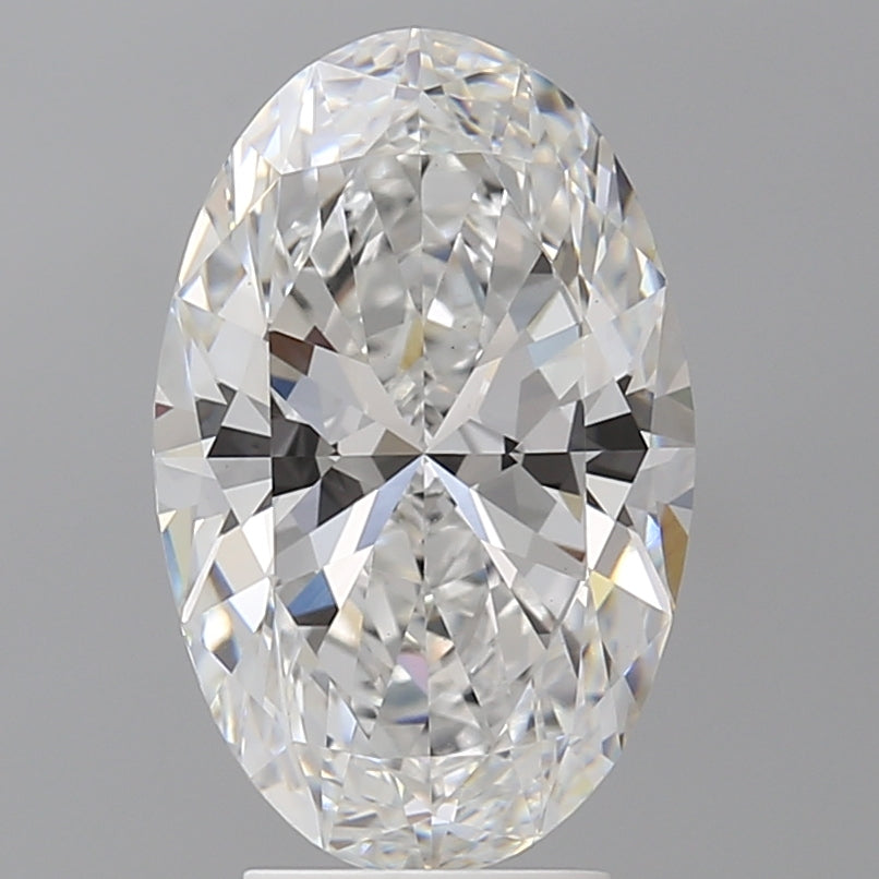 4.07 Carat Oval Shaped, Ideal Cut, E Color, VS1 Clarity, IGI Certified Lab Grown Diamond