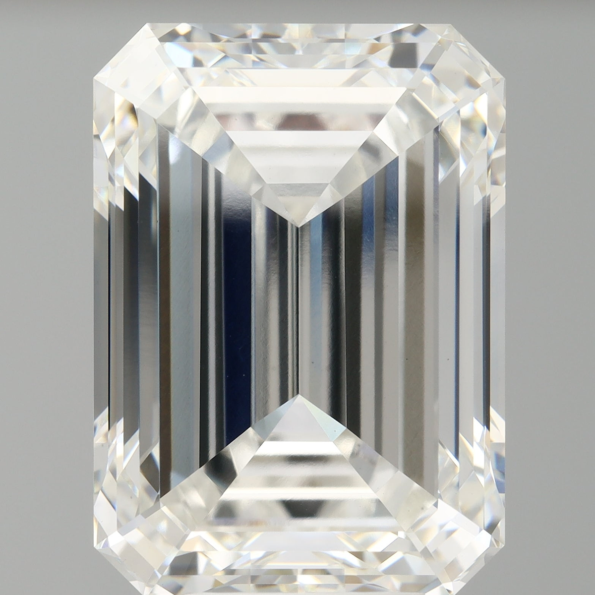 8.58 Carat Emerald Shaped, Ideal Cut, F Color, VVS2 Clarity, IGI Certified Lab Grown Diamond