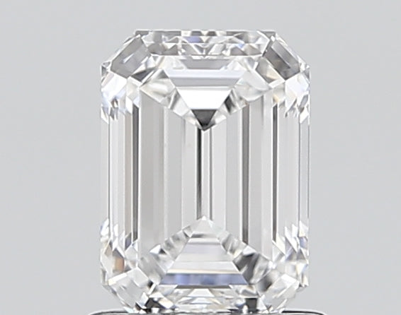 1.61 Carat Emerald Shaped, Ideal Cut, D Color, VVS2 Clarity, IGI Certified Lab Grown Diamond