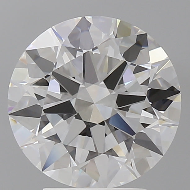 3.59 Carat Round Shaped, Ideal Cut, E Color, VVS2 Clarity, IGI Certified Lab Grown Diamond