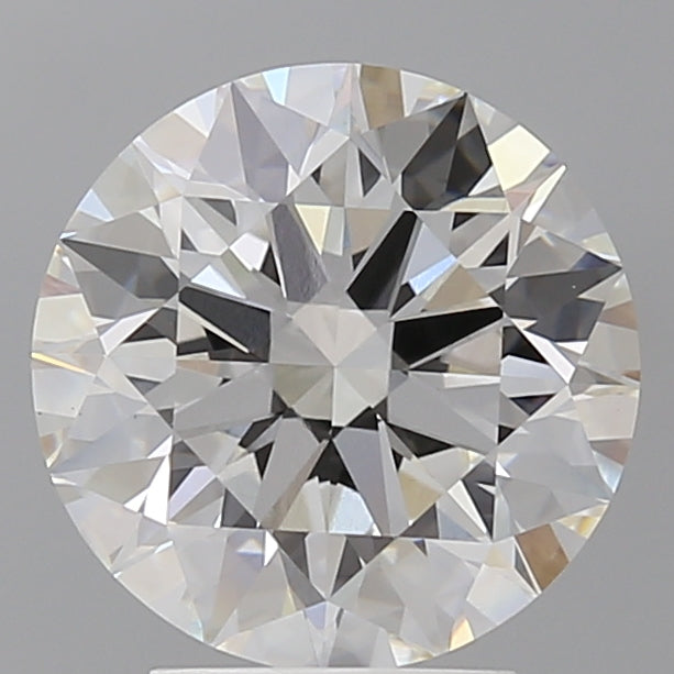 3.58 Carat Round Shaped, Ideal Cut, E Color, VVS2 Clarity, IGI Certified Lab Grown Diamond