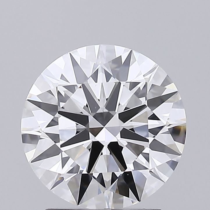 2.04 Carat Round Shaped, Ideal Cut, E Color, VVS2 Clarity, IGI Certified Lab Grown Diamond