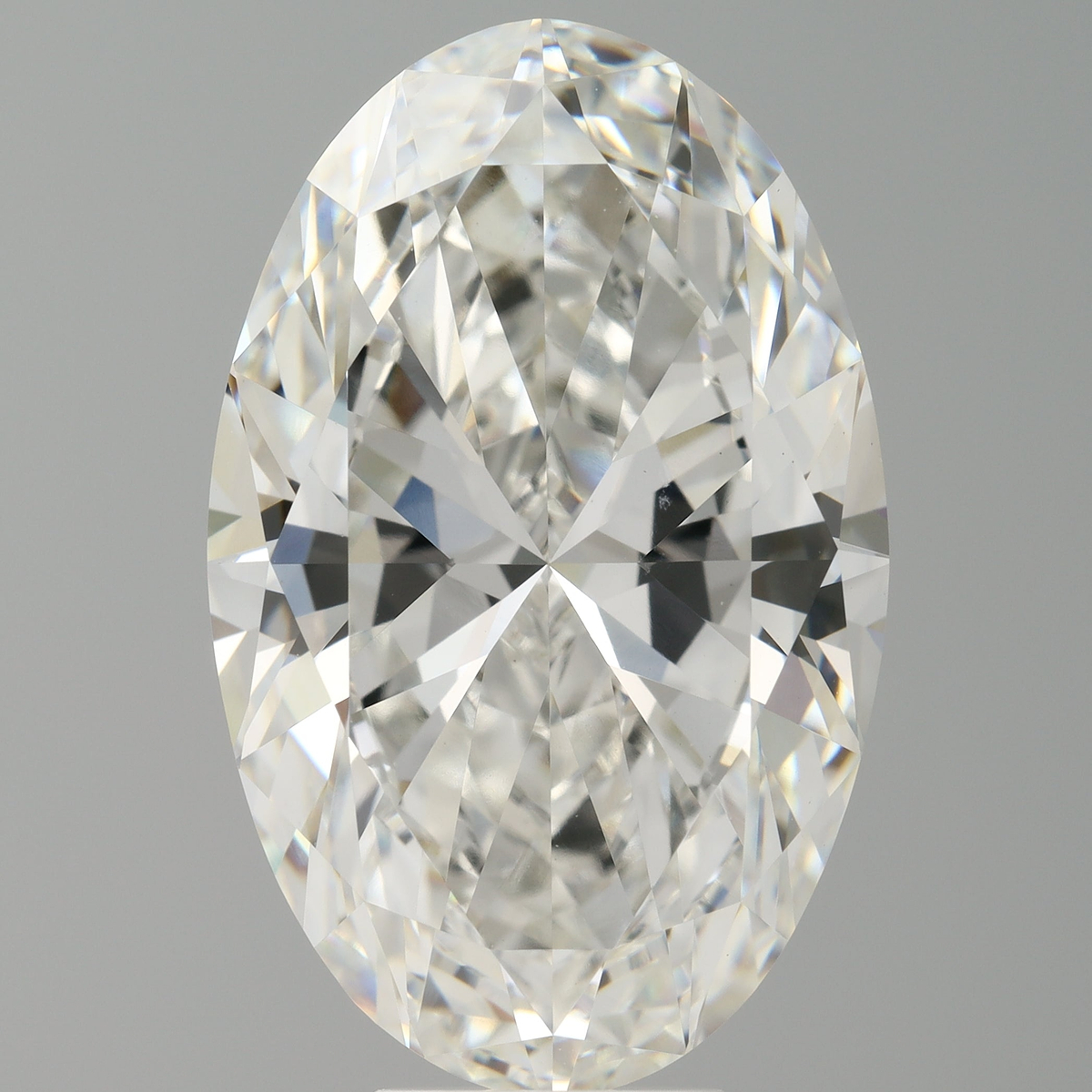 9.11 Carat Oval Shaped, Ideal Cut, F Color, VVS2 Clarity, IGI Certified Lab Grown Diamond