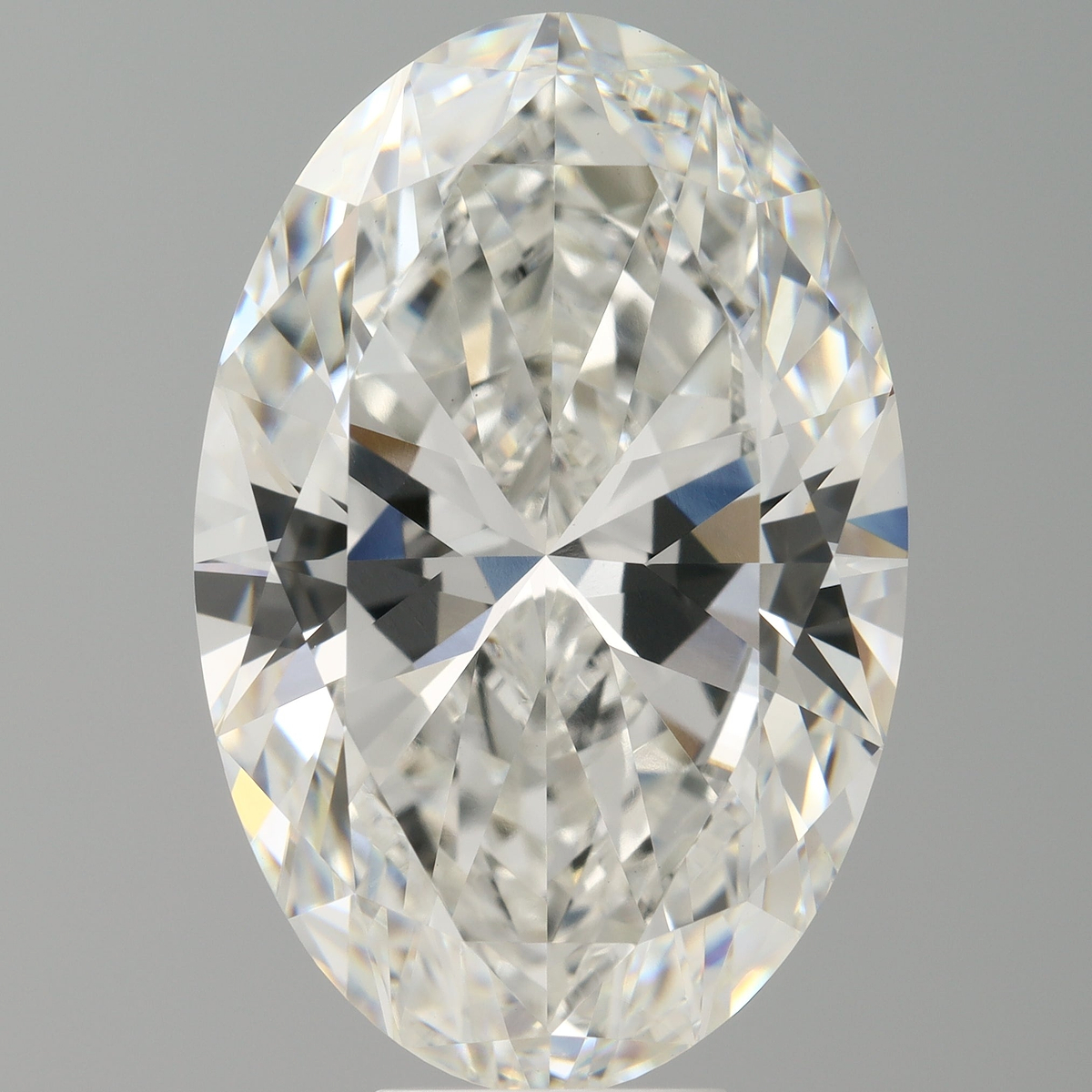 10.01 Carat Oval Shaped, Ideal Cut, F Color, VVS2 Clarity, IGI Certified Lab Grown Diamond