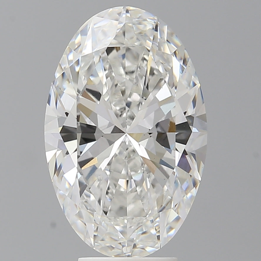 5.53 Carat Oval Shaped, Ideal Cut, F Color, VS1 Clarity, IGI Certified Lab Grown Diamond