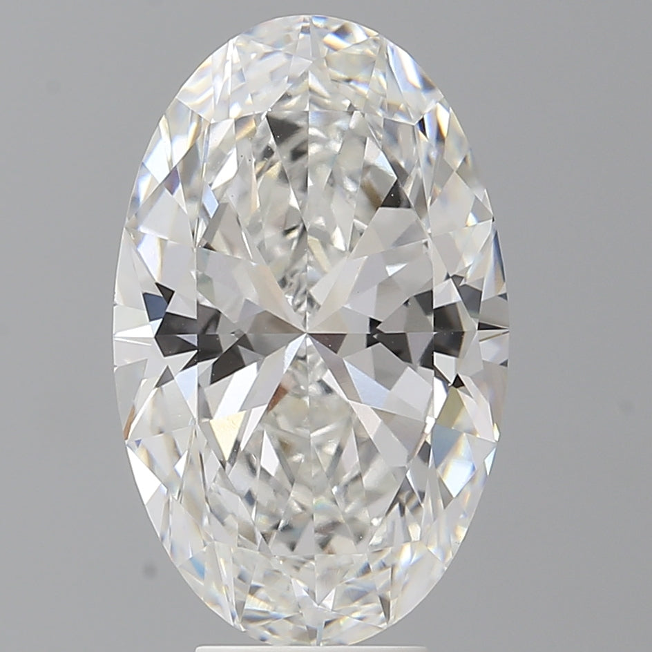 6.59 Carat Oval Shaped, Ideal Cut, E Color, VVS2 Clarity, IGI Certified Lab Grown Diamond
