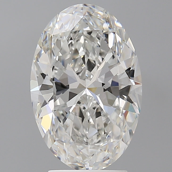 3.52 Carat Oval Shaped, Ideal Cut, E Color, VS1 Clarity, IGI Certified Lab Grown Diamond