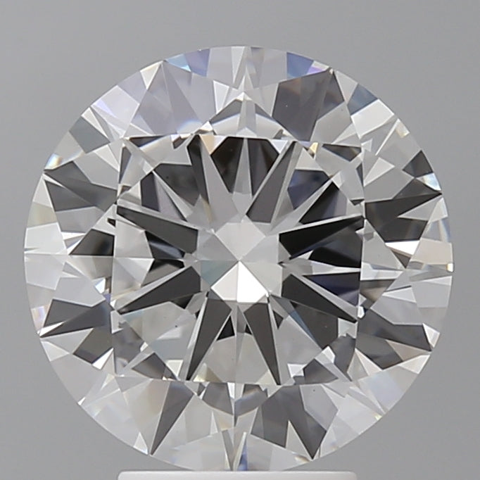 4.47 Carat Round Shaped, Excellent Cut, E Color, VVS2 Clarity, IGI Certified Lab Grown Diamond