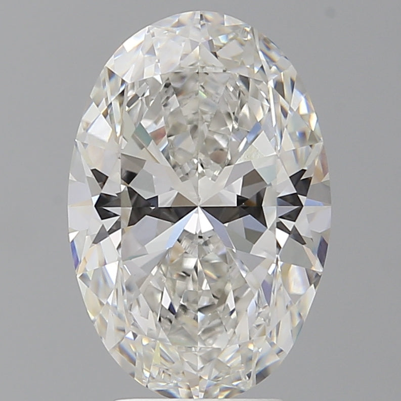 4.52 Carat Oval Shaped, Ideal Cut, F Color, VVS2 Clarity, IGI Certified Lab Grown Diamond