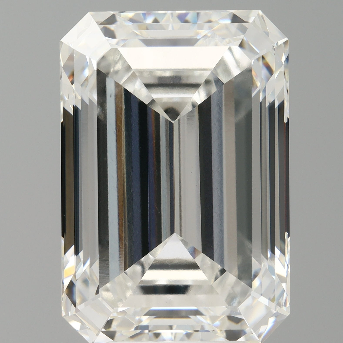 7.98 Carat Emerald Shaped, Ideal Cut, F Color, VS1 Clarity, IGI Certified Lab Grown Diamond