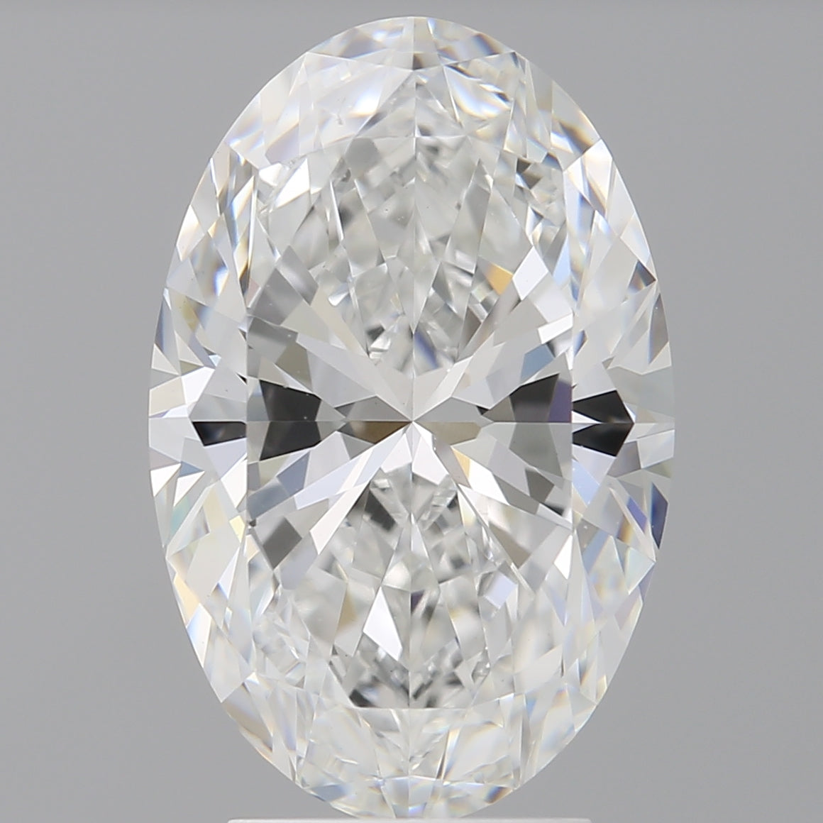 4.07 Carat Oval Shaped, Ideal Cut, E Color, VVS2 Clarity, IGI Certified Lab Grown Diamond