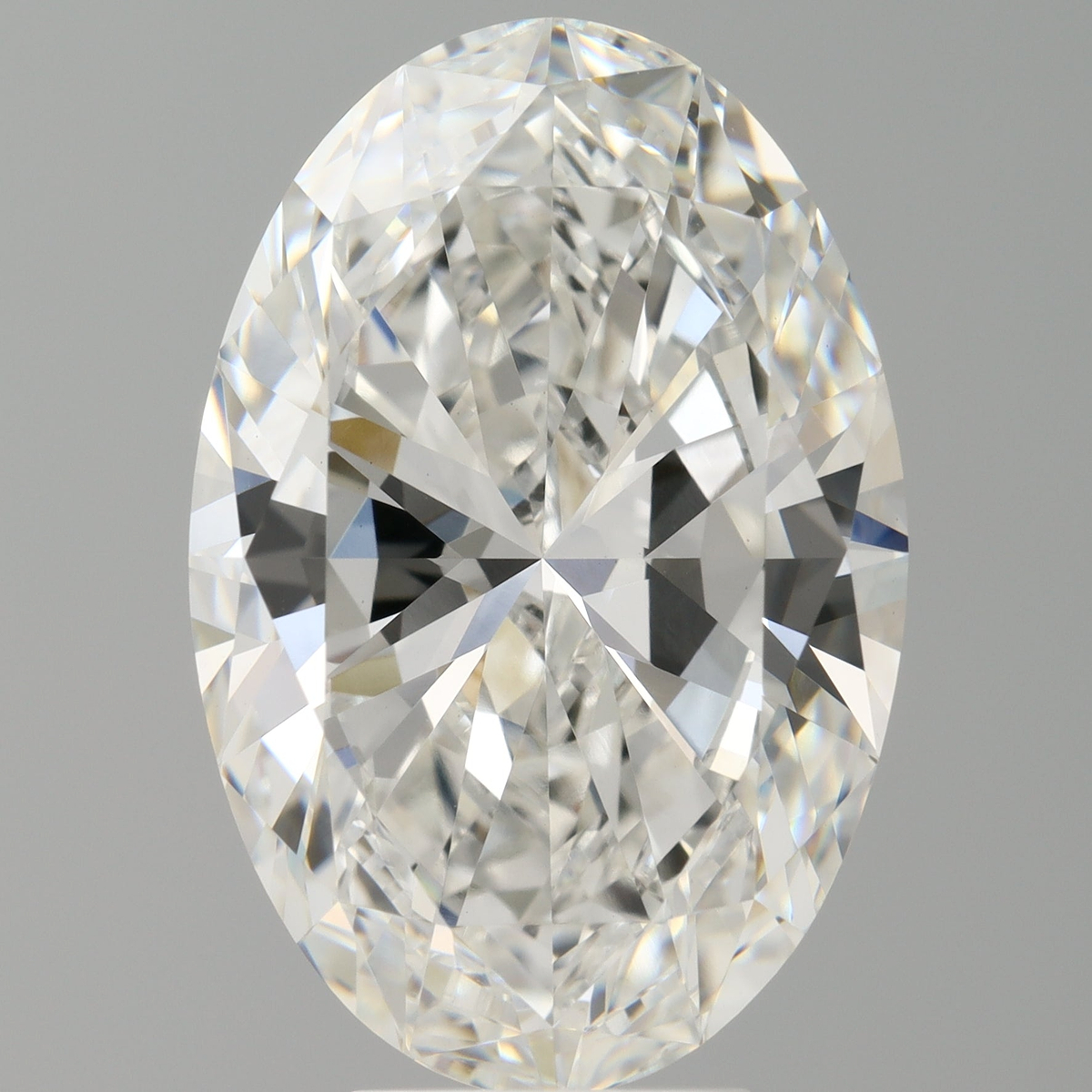 6.54 Carat Oval Shaped, Excellent Cut, F Color, VVS2 Clarity, IGI Certified Lab Grown Diamond
