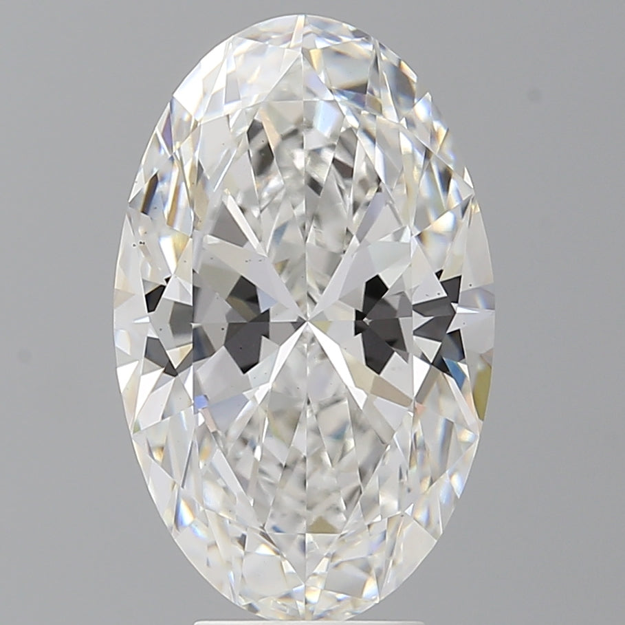 5.60 Carat Oval Shaped, Ideal Cut, E Color, VS1 Clarity, IGI Certified Lab Grown Diamond