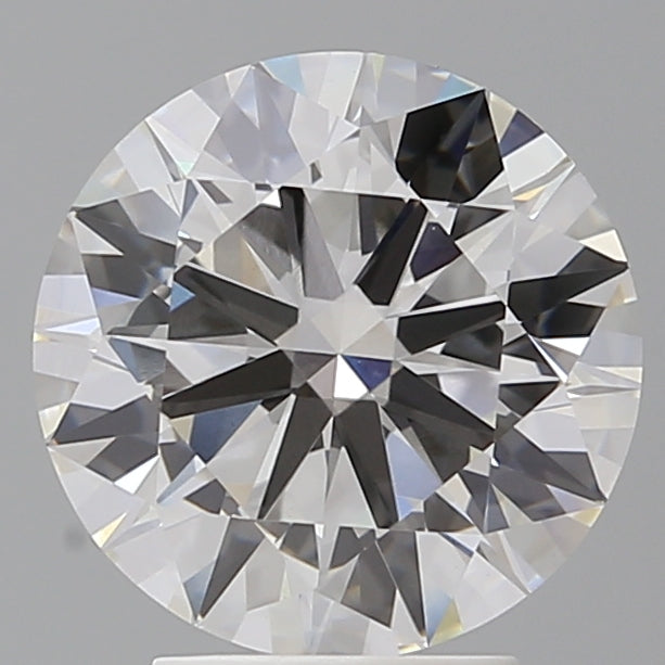 3.58 Carat Round Shaped, Ideal Cut, E Color, VVS2 Clarity, IGI Certified Lab Grown Diamond