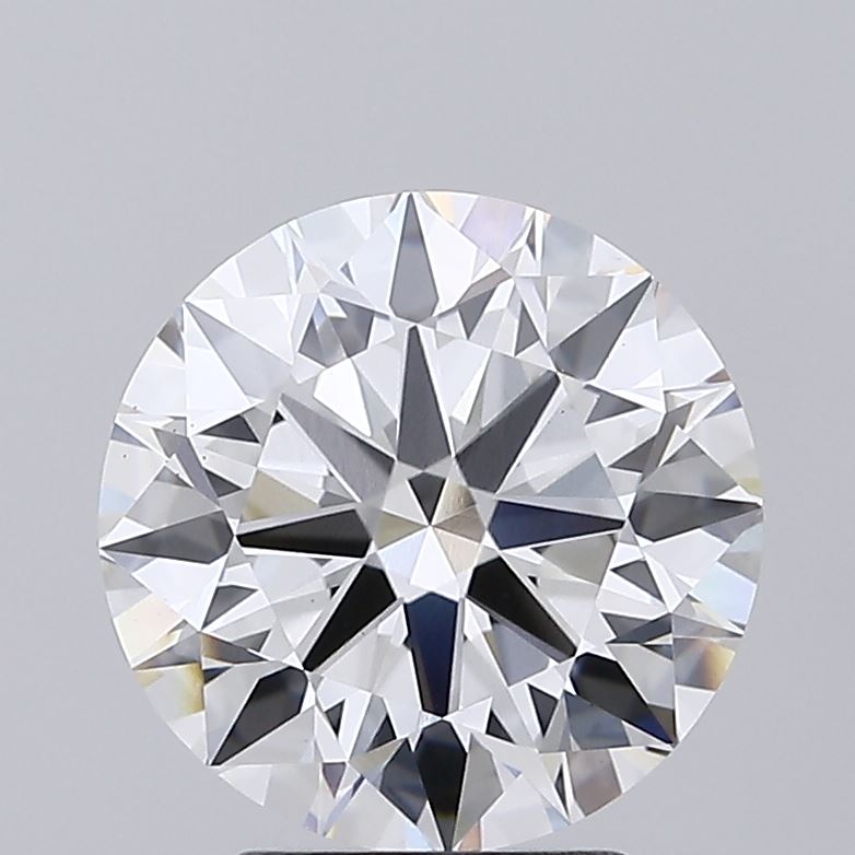 3.16 Carat Round Shaped, Ideal Cut, E Color, VS1 Clarity, IGI Certified Lab Grown Diamond