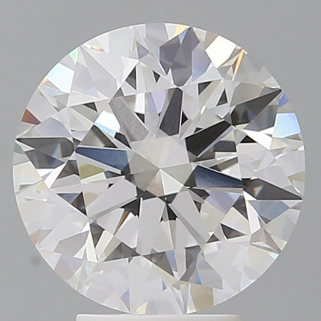 4.60 Carat Round Shaped, Ideal Cut, E Color, VVS2 Clarity, IGI Certified Lab Grown Diamond