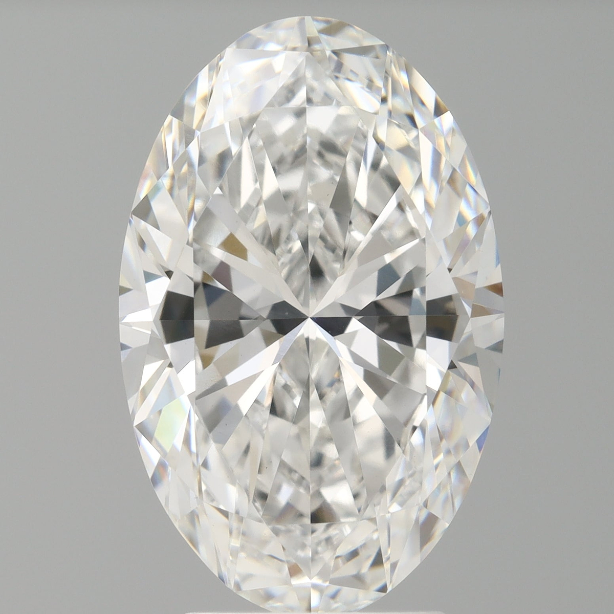4.03 Carat Oval Shaped, Ideal Cut, E Color, VVS2 Clarity, IGI Certified Lab Grown Diamond