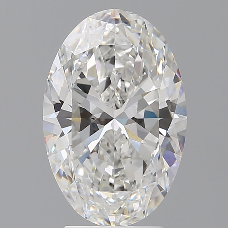 4.02 Carat Oval Shaped, Ideal Cut, E Color, VS1 Clarity, IGI Certified Lab Grown Diamond
