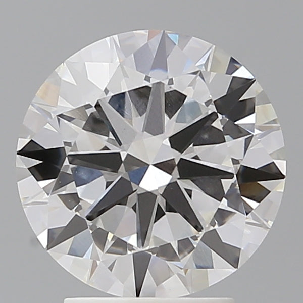 3.02 Carat Round Shaped, Excellent Cut, E Color, VVS2 Clarity, IGI Certified Lab Grown Diamond