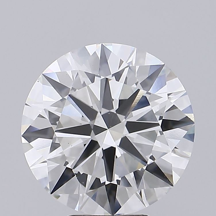 4.01 Carat Round Shaped, Excellent Cut, G Color, VS1 Clarity, IGI Certified Lab Grown Diamond