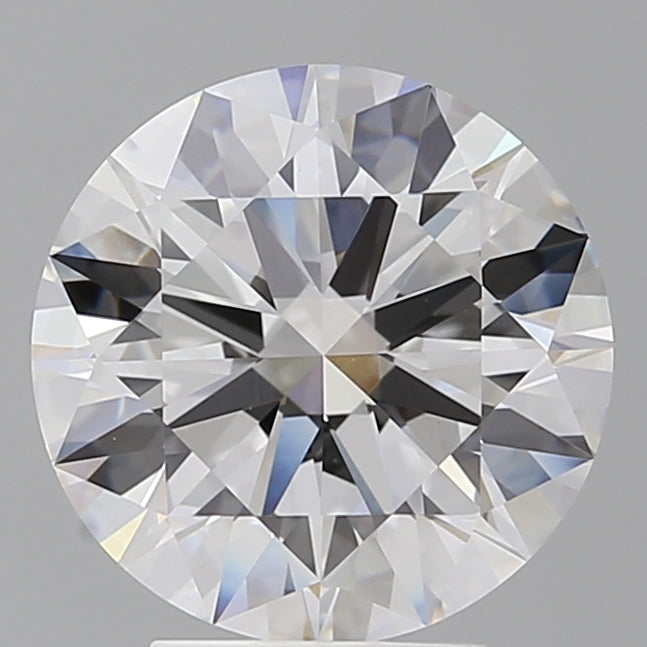 3.96 Carat Round Shaped, Ideal Cut, E Color, VVS2 Clarity, IGI Certified Lab Grown Diamond
