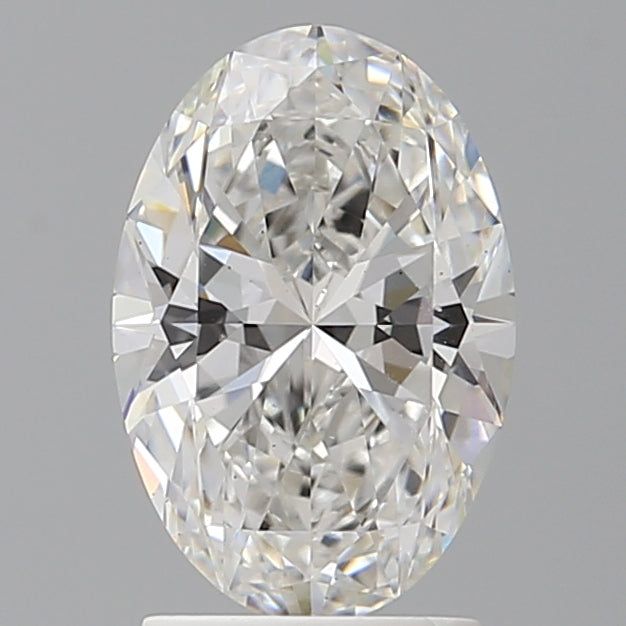 2.10 Carat Oval Shaped, Ideal Cut, E Color, VS2 Clarity, IGI Certified Lab Grown Diamond