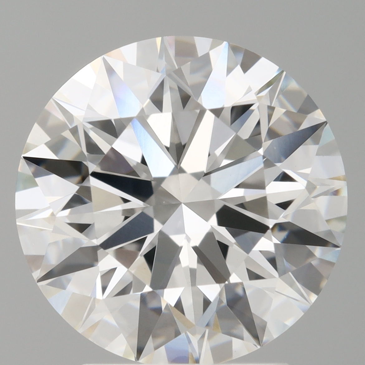 3.10 Carat Round Shaped, Ideal Cut, E Color, VVS2 Clarity, IGI Certified Lab Grown Diamond