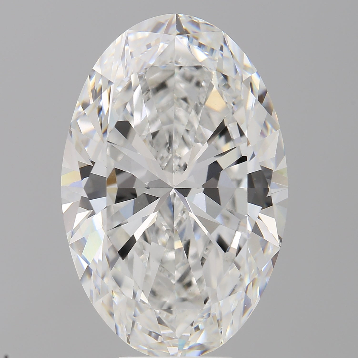 9.09 Carat Oval Shaped, Ideal Cut, E Color, VVS2 Clarity, IGI Certified Lab Grown Diamond