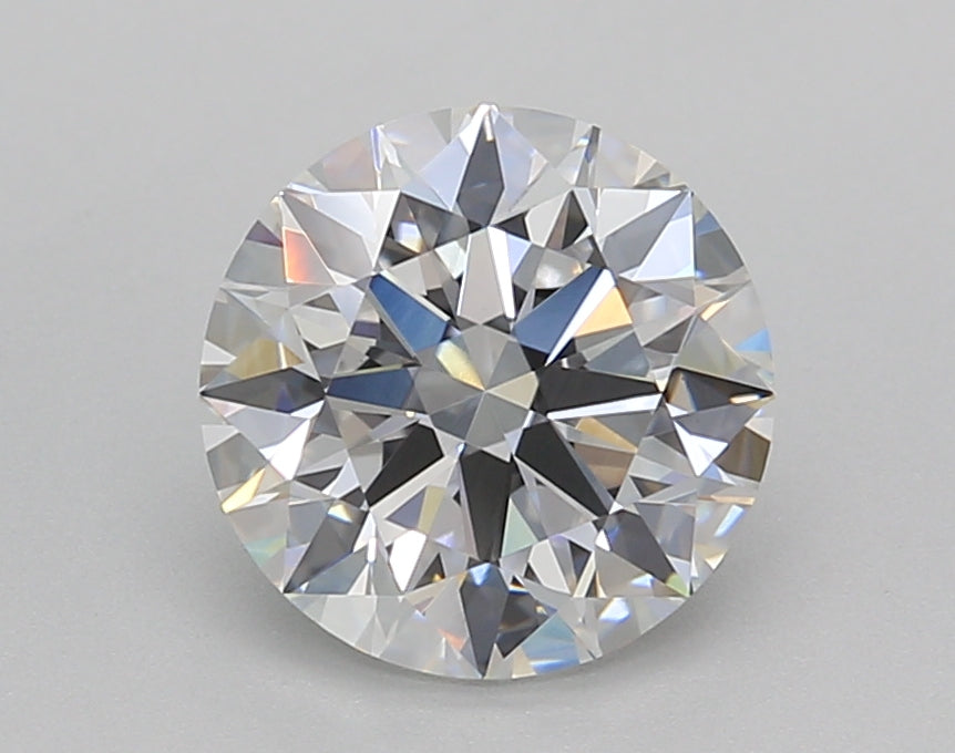 2.02 Carat Round Shaped, Ideal Cut, D Color, VVS2 Clarity, IGI Certified Lab Grown Diamond