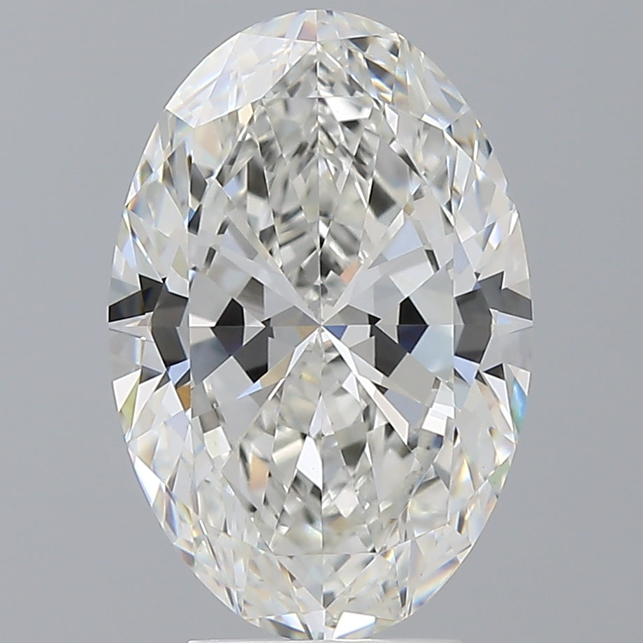 4.51 Carat Oval Shaped, Excellent Cut, F Color, VVS2 Clarity, IGI Certified Lab Grown Diamond