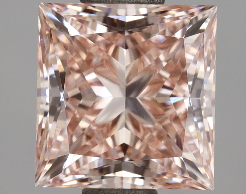1.98 Carat Princess Shaped, Ideal Cut, VS1 Clarity, IGI Certified Lab Grown Diamond