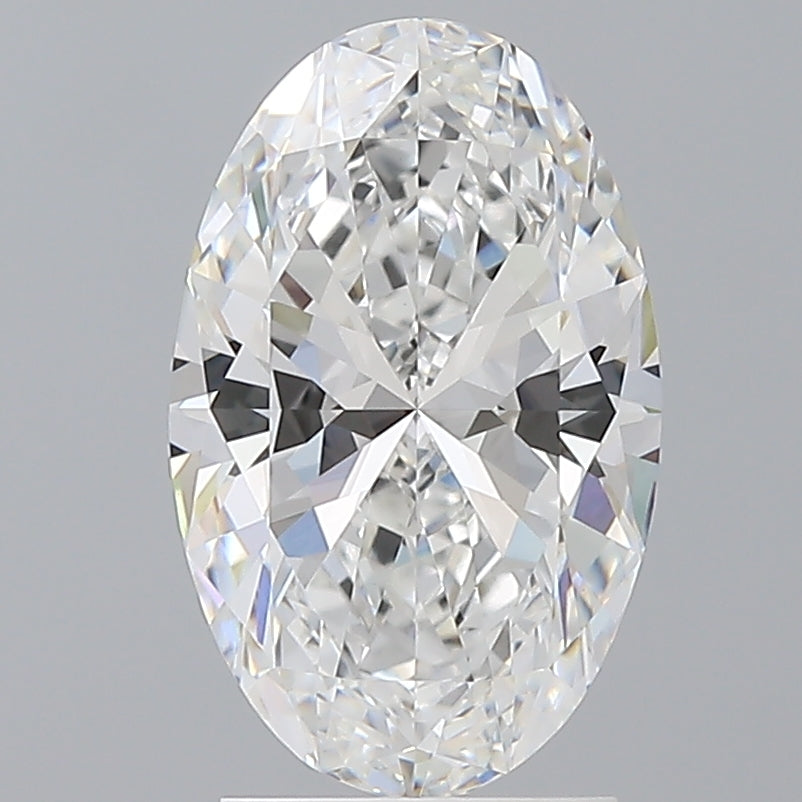 2.60 Carat Oval Shaped, Ideal Cut, E Color, VVS2 Clarity, IGI Certified Lab Grown Diamond