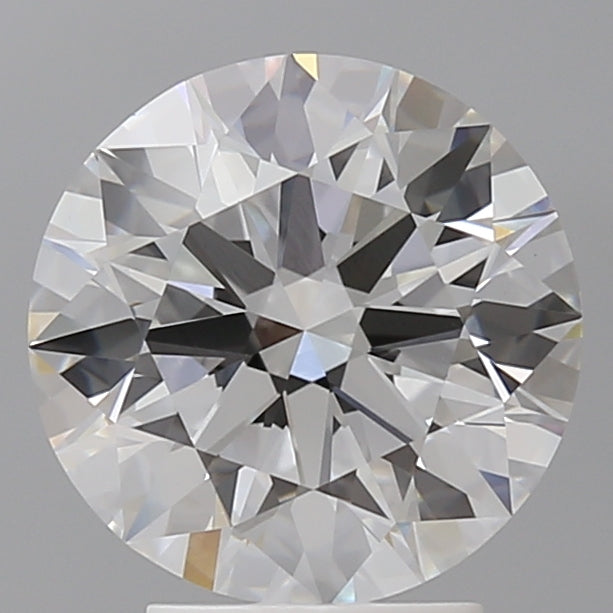3.50 Carat Round Shaped, Ideal Cut, F Color, VVS2 Clarity, IGI Certified Lab Grown Diamond