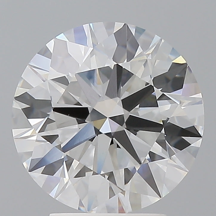 3.52 Carat Round Shaped, Ideal Cut, E Color, VVS2 Clarity, IGI Certified Lab Grown Diamond