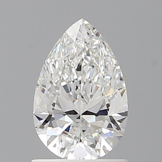 1.08 Carat Pear Shaped, Ideal Cut, E Color, VS1 Clarity, IGI Certified Lab Grown Diamond