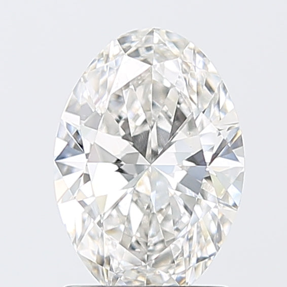 1.50 Carat Oval Shaped, Excellent Cut, E Color, VVS2 Clarity, IGI Certified Lab Grown Diamond