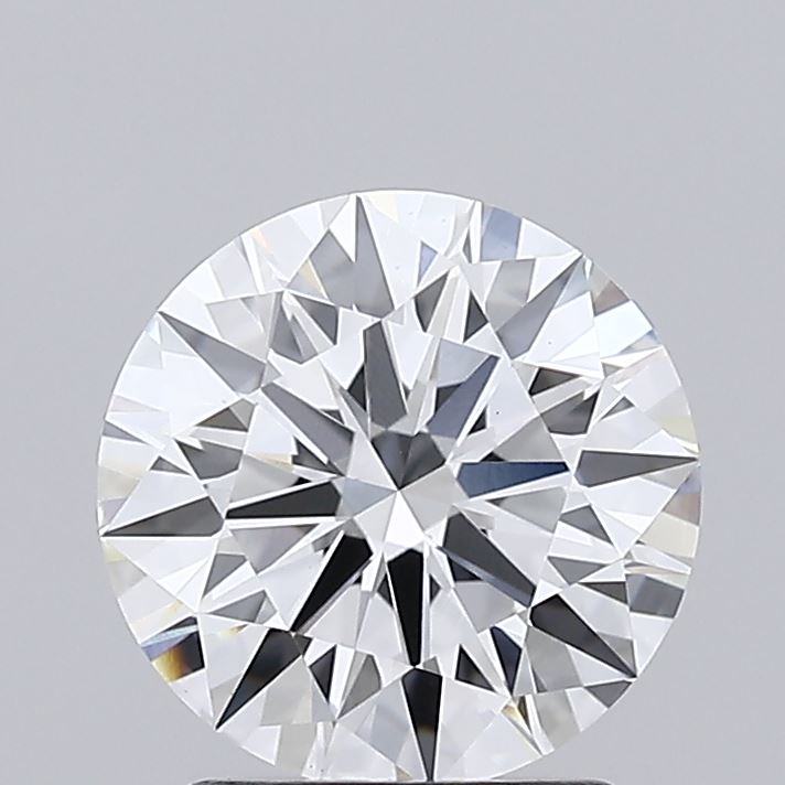 2.08 Carat Round Shaped, Ideal Cut, D Color, VVS2 Clarity, IGI Certified Lab Grown Diamond