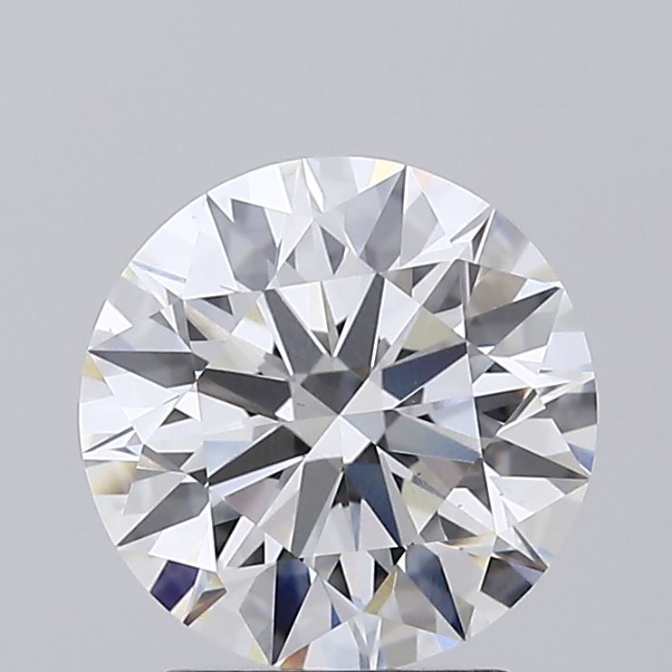 2.07 Carat Round Shaped, Ideal Cut, E Color, VS1 Clarity, IGI Certified Lab Grown Diamond