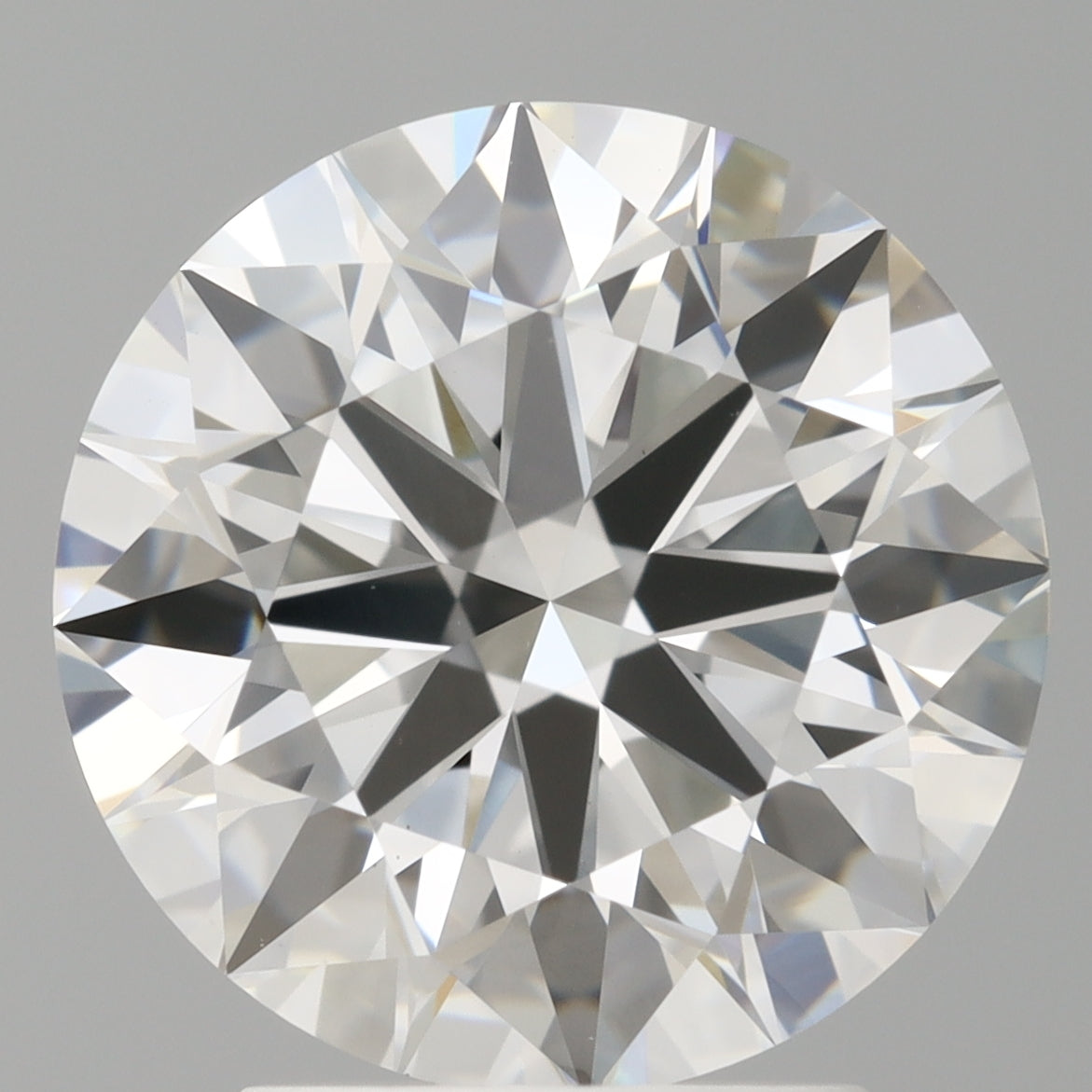 3.10 Carat Round Shaped, Ideal Cut, F Color, VVS2 Clarity, IGI Certified Lab Grown Diamond