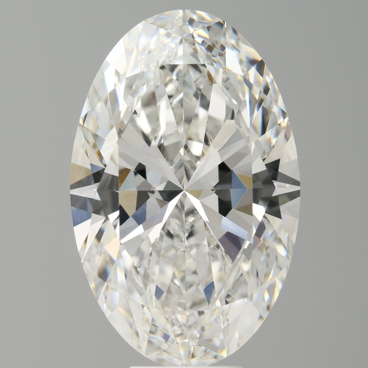 10.05 Carat Oval Shaped, Ideal Cut, F Color, VVS2 Clarity, IGI Certified Lab Grown Diamond