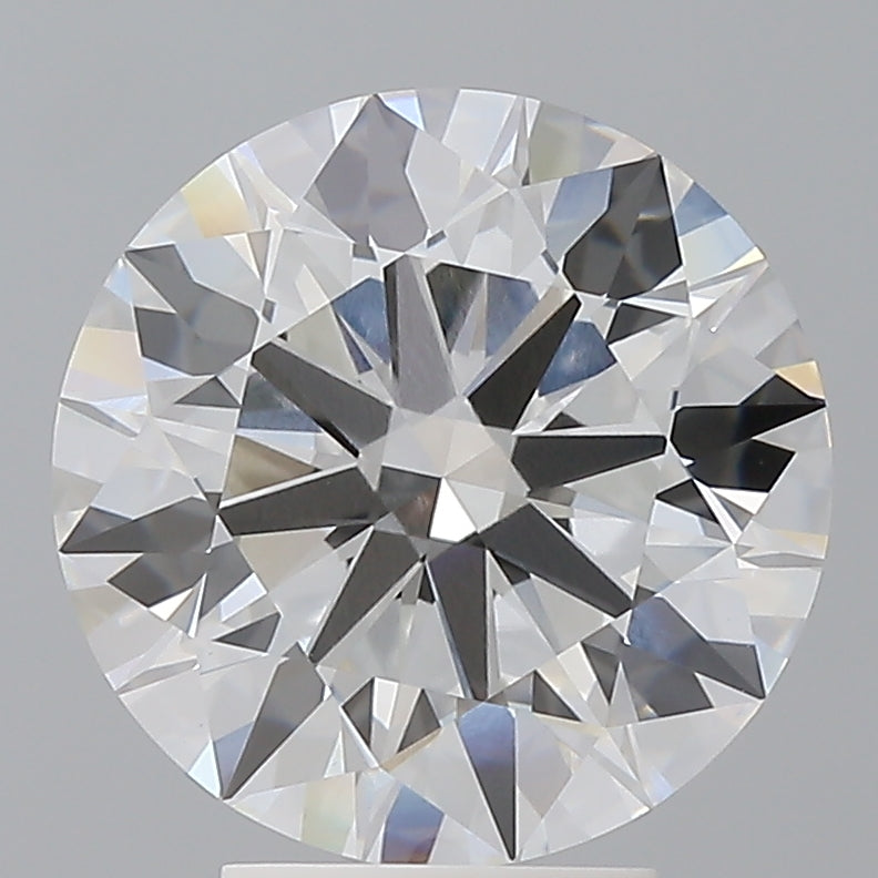 4.58 Carat Round Shaped, Ideal Cut, E Color, VVS2 Clarity, IGI Certified Lab Grown Diamond