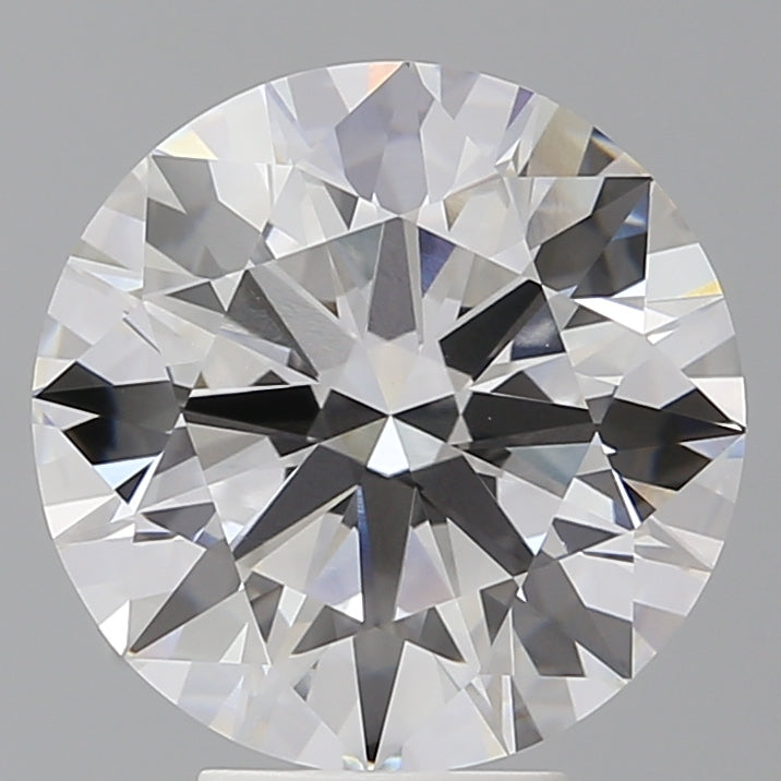 5.59 Carat Round Shaped, Ideal Cut, F Color, VS1 Clarity, IGI Certified Lab Grown Diamond