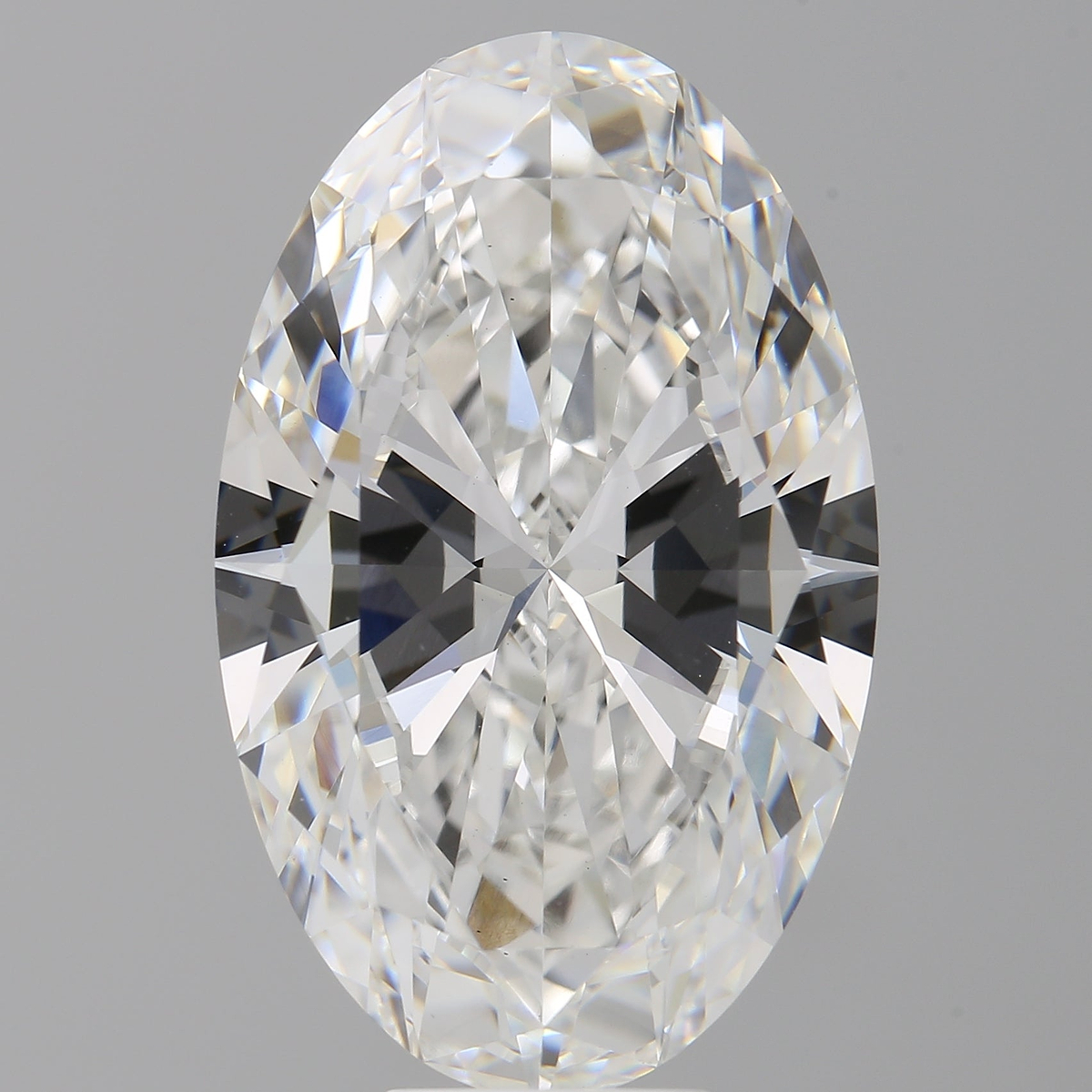 10.05 Carat Oval Shaped, Ideal Cut, F Color, VVS2 Clarity, IGI Certified Lab Grown Diamond