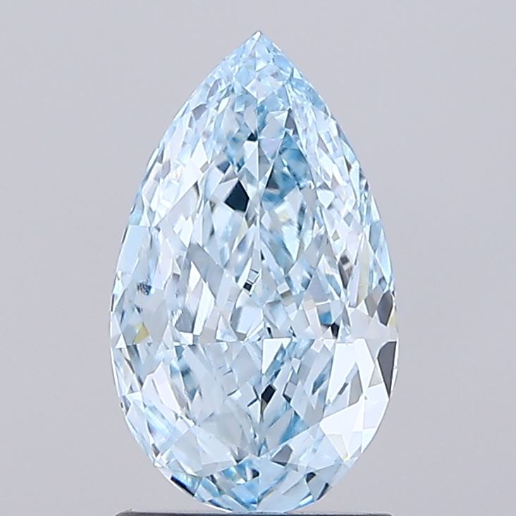 1.42 Carat Pear Shaped, Excellent Cut, VVS2 Clarity, IGI Certified Lab Grown Diamond