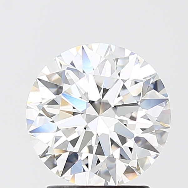 2.10 Carat Round Shaped, Ideal Cut, E Color, VVS2 Clarity, IGI Certified Lab Grown Diamond