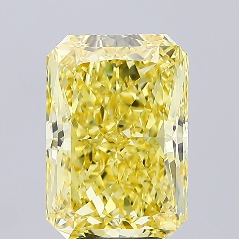 4.60 Carat Radiant Shaped, Excellent Cut, VS1 Clarity, IGI Certified Lab Grown Diamond